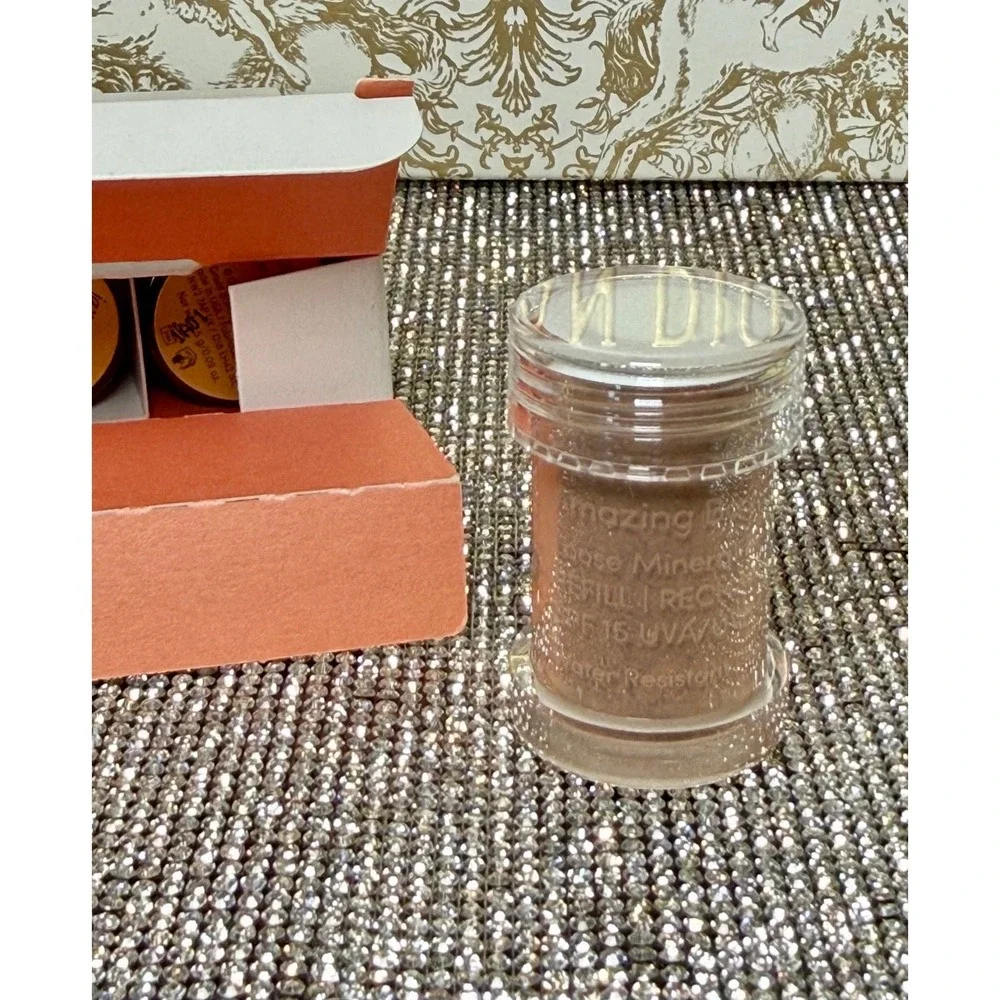Jane Iredale Amazing Base Loose Mineral Powder Refill 3 pack COCOA New
